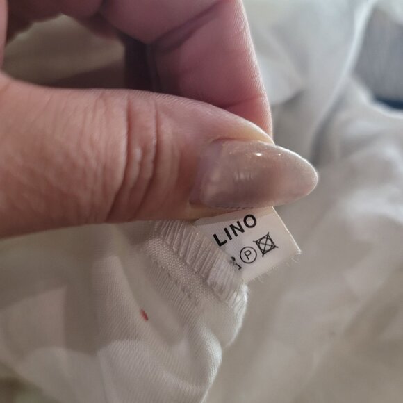 Casa Mastro White Linen Button-Down Shirt professional wear casual Large - Picture 3 of 4